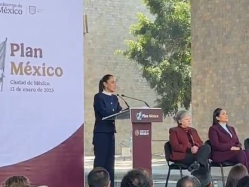 Claudia Sheinbaum presenta el Plan México