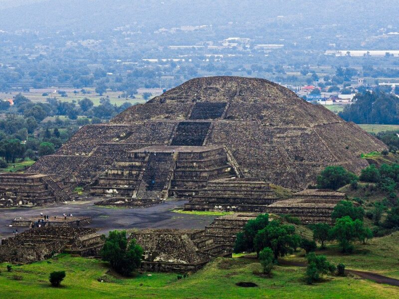 Ruinas de Teotihuacán en Ciudad de México