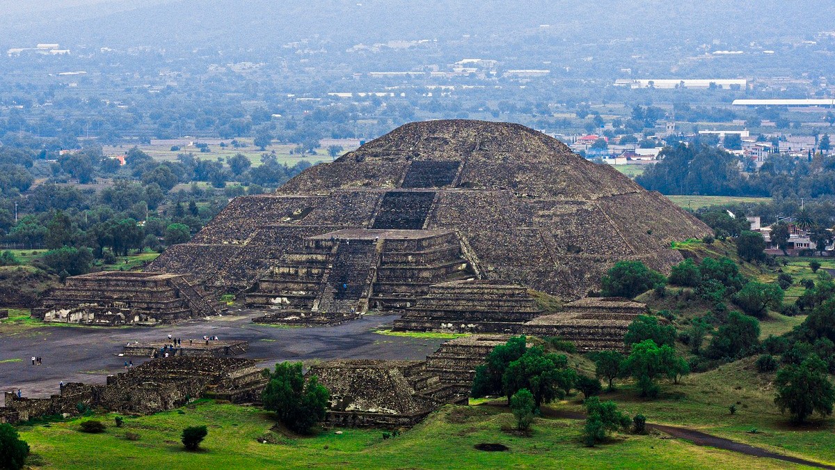 Ruinas de Teotihuacán en Ciudad de México